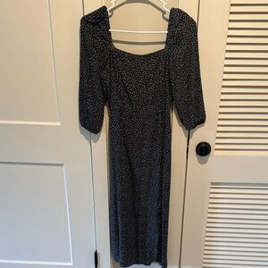 Abercrombie & Fitch Black Long Sleeve Dress